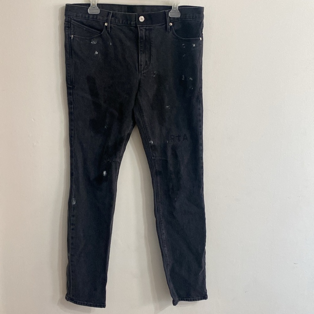 RTA Men's Black Jeans  Size 36 Made in USA